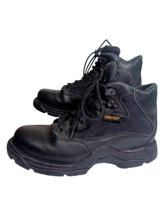 Danner Striker 45 GTX Mens Size 7.5 D US 42900 Black Leather Outdoor Work Boots
